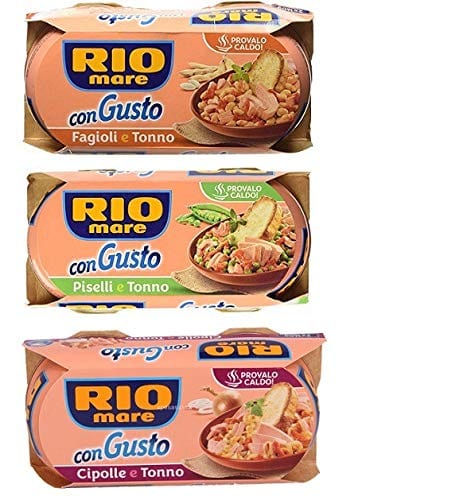 Rio Mare TESTPAKET con gusto fertiggerichte Thunfisch Instant food 6x160g Original italienisch Feinkost