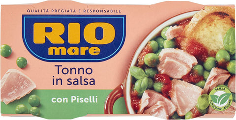 Rio Mare Kategorien 6x Rio Mare Piselli e Tonno fertiggerichte Thunfisch Erbsen 2x160g Instant food 8004030291102