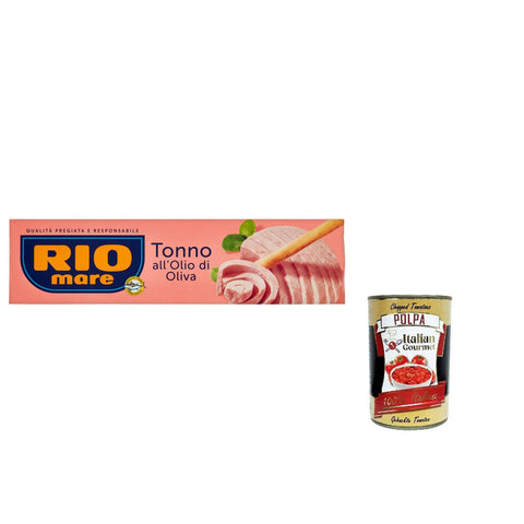 Rio Mare Tonno all'Olio di Oliva Thunfisch in Olivenöl, Gelbflossen thun 80 g Koch- & Backzutaten italienisch Original