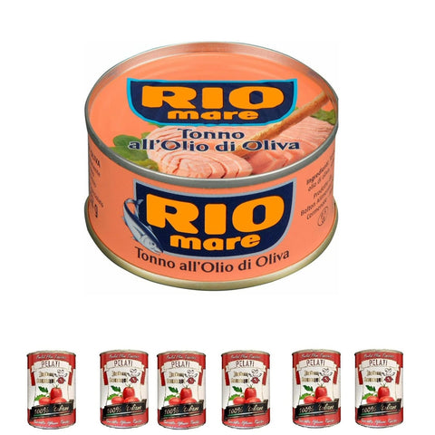 Rio Mare Tonno olio di oliva Tuna in Olive Oil 24x80g Original italienisch Sauce