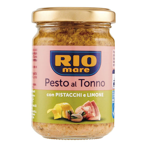 Rio Mare Pesto Rio Mare Pesto al Tonno con Pistacchi e Limone Thunfischpesto mit Pistazien und Zitrone 130g 8004030506077