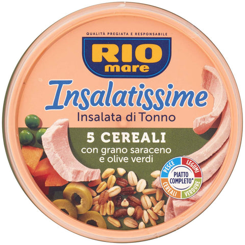 Rio Mare Insalatissime tonnoe e 5 cereali Thunfisch mit 5 Getreide 1x220g Original italienisch Feinkost