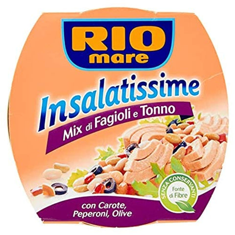 Rio Mare Thunfisch 3x Rio Mare Insalatissime fagioli e tonno Mischung aus Bohnen und Thunfisch 160g 8004030023017