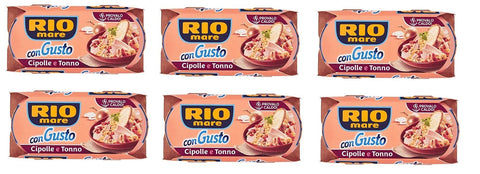 Rio Mare fertiggerichte Thunfisch und Zwiebel 2x 160 g Instant food italienisch Original