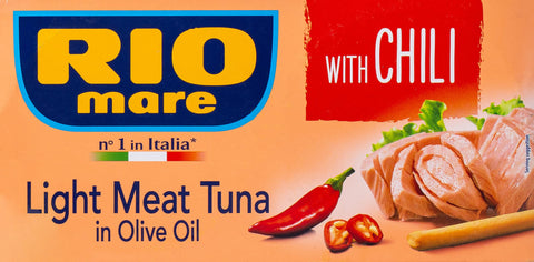 Rio Mare Thunfisch mit Knoblauch und Pepperoni - 2 Dosen italienisch Original