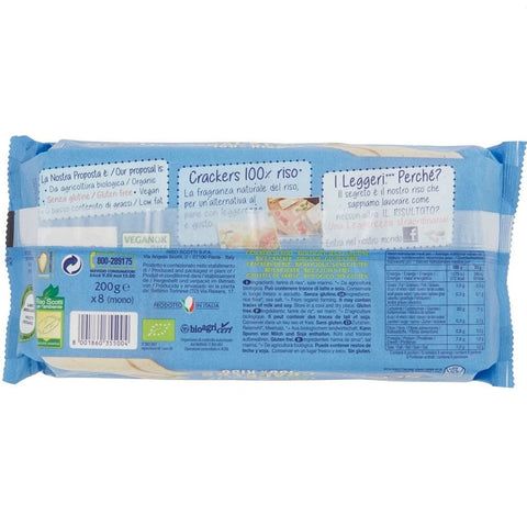 Riso Scotti Crackers Scotti Crackers Di Riso biologici senza glutine glutenfreie Bio-Reiscracker 200g