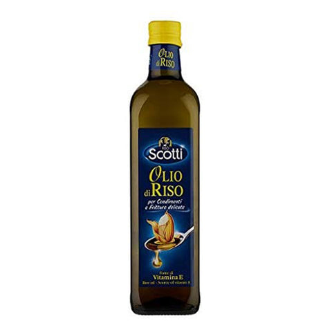 Scotti Olio di riso 750ml öl Reisöl für Gewürze flasche zartes Öl Original italienisch