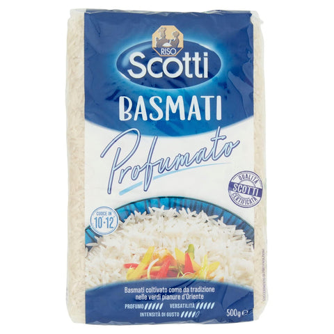 Riso Scotti Sapori & Emozioni Basmati reis Parboiled 6x 500 g italienisch Original