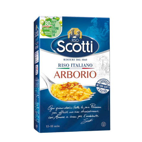 Riso Scotti Arborioreis Superfeiner Risottoreis Reis aus Italien Kochzeit 15 18 Minuten 1 kg italienisch Original