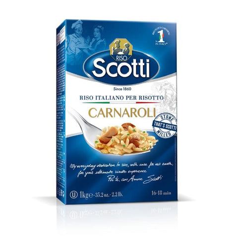 Riso Scotti Reis Riso Scotti Carnaroli Risotto Reis ( Perfektes Al Dente 100% Reis 10x 1kg italienisch Original 8001860187896