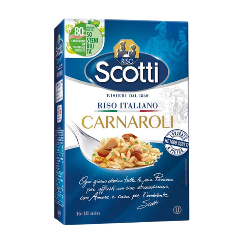 Riso Scotti Carnaroli Superfeiner Risottoreis Reis aus Italien Fertig in 16 Minuten 1 kg italienisch Original