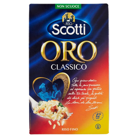 Riso Scotti Klassisches Reis Gold, 1 kg Original italienisch