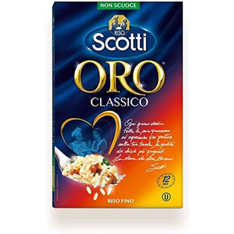 Riso Scotti Reis Riso Scotti ORO Classico 1kg italienisch reis Parboiled 3x Original italienisch 8001860255670