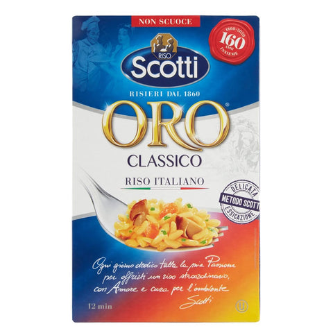 Riso Scotti Reis Riso Scotti selezione ORO Classico 1kg italienisch reis Parboiled 6x Original italienisch 8001860255670