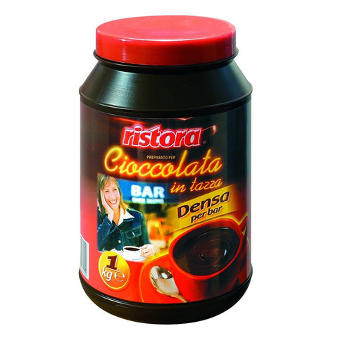 Ristora Kochschokolade Ristora Cioccolata in Tazza Schokolade in der Tasse Zubereitung für Dicke Schokolade Glutenfrei 1 Kg italienisch Original 8004990116002