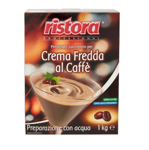 Ristora kuchen Ristora Preparato per Crema Fredda al Caffè Kalte Kaffeecremezubereitung 1 kg 8004990139643