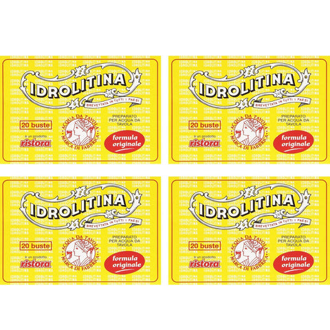 Ristora Idrolitina Tafelwasser,, 4 Stück 220 g Original italienisch