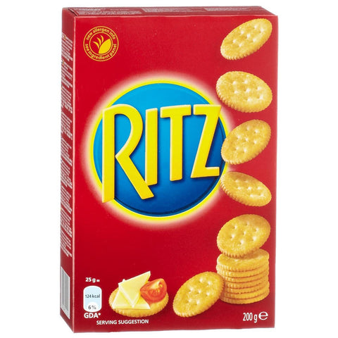 RITZ Kraker Cracker, 12er Pack 12x200g Original italienisch Snack