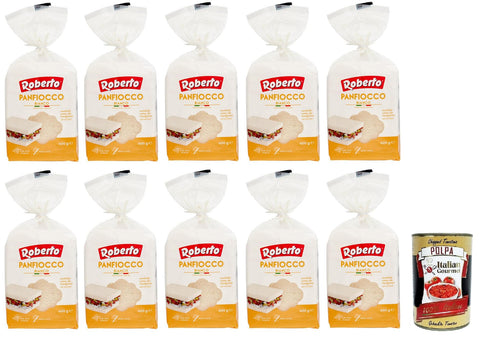 Roberto Panfiocco Bianco Weiches Weißbrot Ohne Kruste Krustenloses Brot 10x 400g italienisch Original