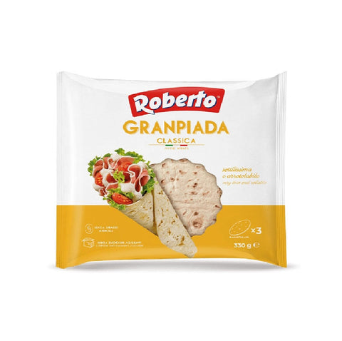 Roberto Brot MHD 14/02/2024 Roberto Granpiada Classica klassische Piadina 330g 8003490044853