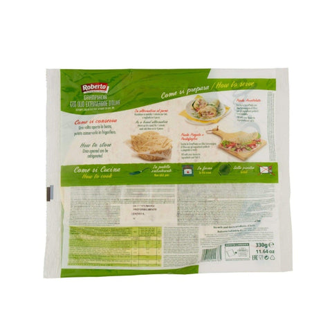 Roberto Brötchen MHD 06/10/2025 Roberto GranPiada mit extra native Olivenöl,Dünnes und Duftendes Piadina Brot, Packung mit 330g, Jede Packung enthält 3 Wraps 0