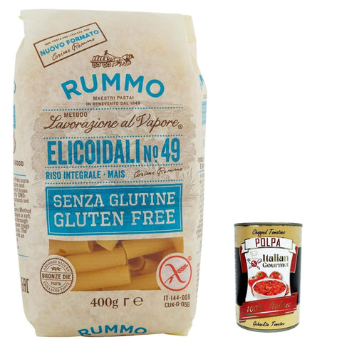 Rummo Pasta Elicoidali N49 senza Glutine, gluten free, 100% italienische Pasta nudeln glutenfrei 400 g italienisch Original