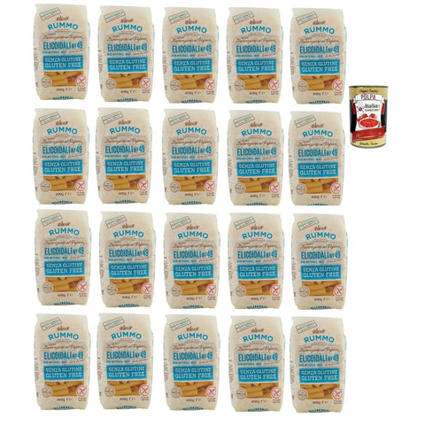Rummo Internationale Nudeln Rummo Pasta Elicoidali n. 49 senza Glutine, gluten free, 100% italienische Pasta nudeln glutenfrei 20x 400 g italienisch Original 8032804040014