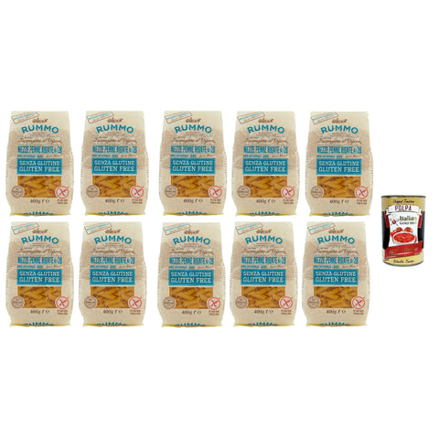 Rummo Pasta Mezze Penne Rigate N° 28 senza Glutine, gluten 1 Stk Original italienisch