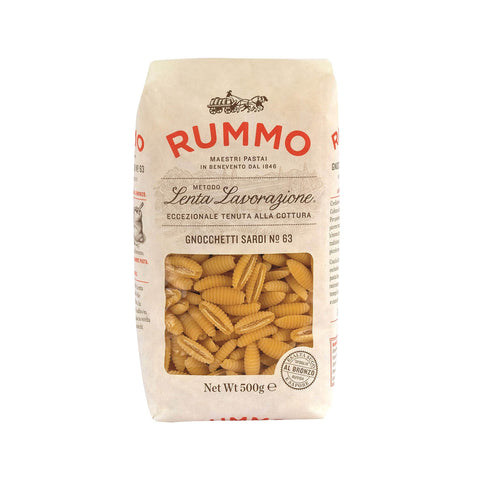 Rummo Gnocchetti Sardi n.63 Bronze Gezeichnete 16 Packungen mit 500 g italienisch Original
