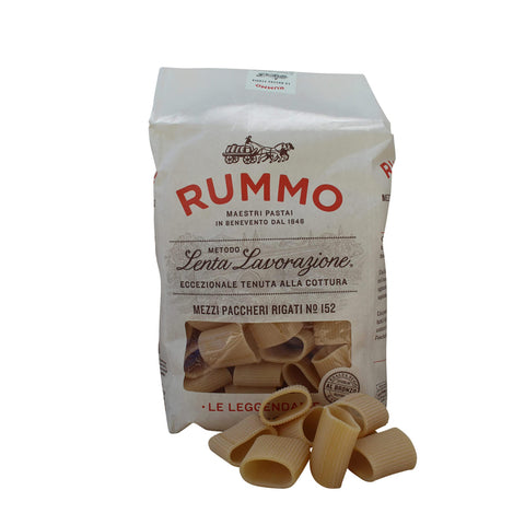 Rummo Mezzi Paccheri Rigati Gr. 500 [12 pakete] 1x6144g Original italienisch Pasta