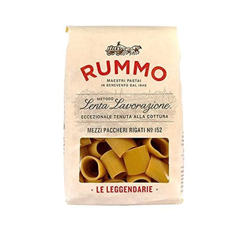 Rummo Kurze Pasta Rummo Mezzi Paccheri Rigati Gr. 500 [6 pakete] 8008343201506