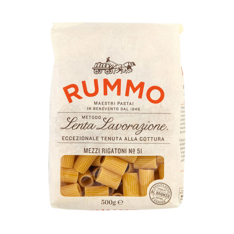 Rummo Mezzi Rigatoni N°51 1x509g Original italienisch Pasta