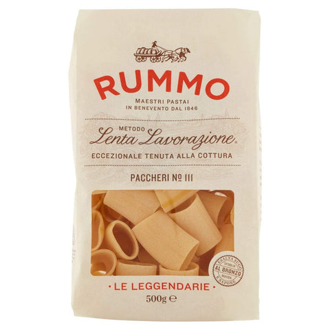 Rummo Kurze Pasta Rummo Paccheri Gr. 500 [6 pakete] 8008343201117