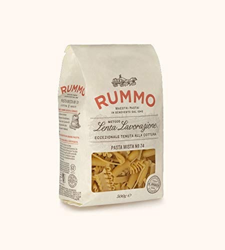 Rummo Kurze Pasta Rummo - Pasta Mista n.74 Bronze Gezeichnete - 16 Packungen mit 500 g