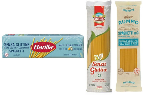 Rummo 18er Pack Testpaket Pasta Spaghetti Rummo Barilla Divella Senza Glutine Glutenfreie Nudeln Pasta 400g italienisch Original