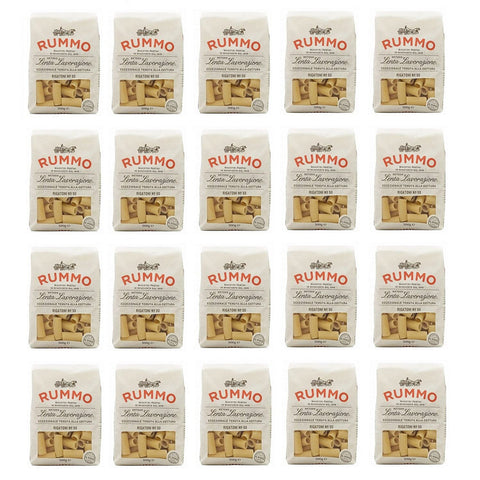 Rummo Rigatoni N°50 Pasta Lenta Lavorazione Teigwaren aus Hartweizengrieß Bronze Zeichnung 20x500g Original italienisch