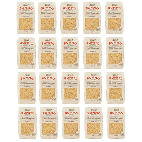 Rummo Stelline N°22 Pasta Lenta Lavorazione Teigwaren aus Hartweizengrieß Bronze Zeichnung 20x500g Original italienisch