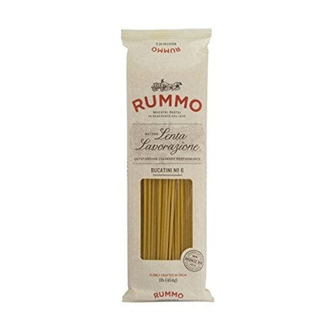 Rummo Längliche Pasta Rummo Bucatini Gr. 500 [12 pakete] 8008343200066