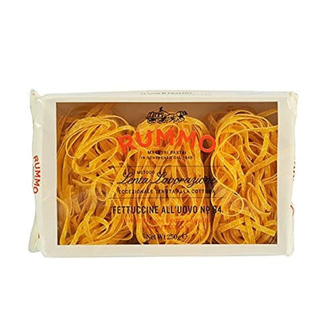 Rummo Längliche Pasta Rummo Fettuccine all'uovo Gr. 250 [12 pakete] 8008343220941