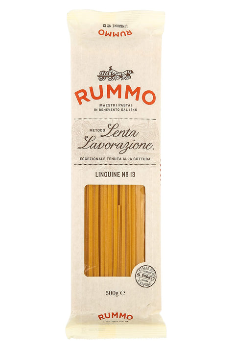Rummo Längliche Pasta Rummo - Linguine n.13 Bronze Gezeichnete - 24 Packungen mit 500 g 8008343200134