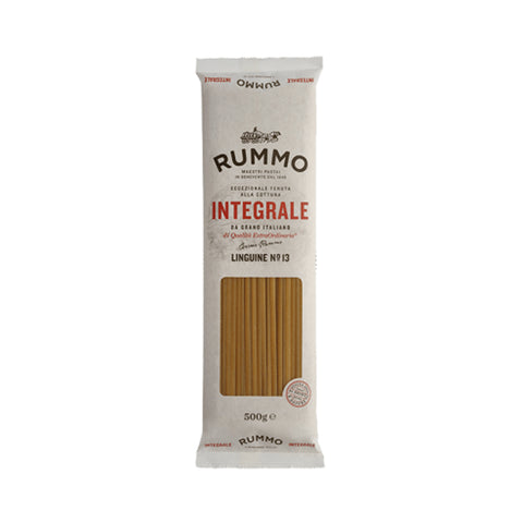 Rummo Pasta Integrale Linguine N. 13, Vollkornnudeln Nudeln Vollkorn Italienische Pasta 5x500g Original italienisch
