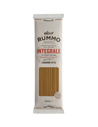 Rummo Längliche Pasta Rummo Pasta Integrale Linguine N. 13, Vollkornnudeln Nudeln Vollkorn Italienische Pasta 5x500g Original italienisch 8008343700139