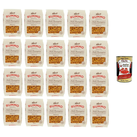 Rummo Riccioli n° 54 Pasta Lenta Lavorazione Teigwaren aus Hartweizengrieß Bronze Zeichnung 20x 500 g italienisch Original