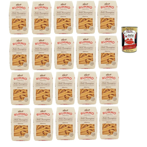 Rummo Sedani n° 68 Pasta Lenta Lavorazione Teigwaren aus Hartweizengrieß Bronze Zeichnung 20x 500 g italienisch Original