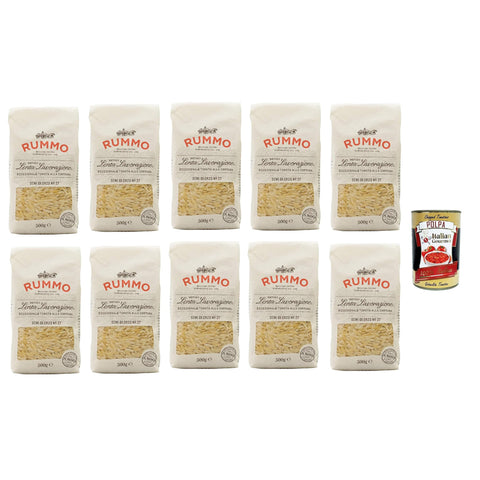 Rummo Semi di Orzo n° 27 Pasta Lenta Lavorazione Teigwaren aus Hartweizengrieß Bronze Zeichnung 10x 500 g italienisch Original