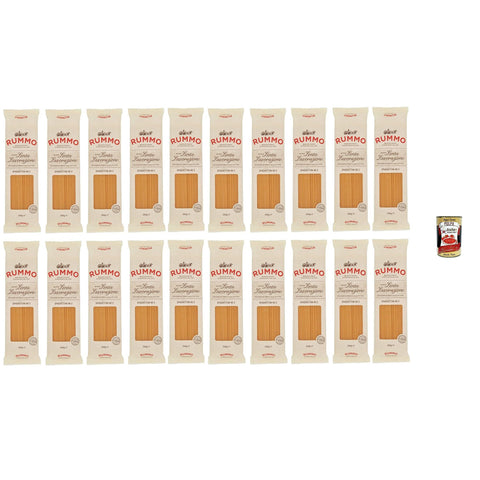 Rummo Spaghettini n° 2 Pasta Lenta Lavorazione Teigwaren aus Hartweizengrieß Bronze Zeichnung 20x 500 g italienisch Original