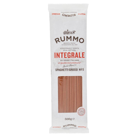 Rummo Pasta Nudeln & Pasta Rummo Pasta Integrale Spaghetti Grossi N° 5 Vollkornnudeln Nudeln Vollkorn Italienische Pasta 20x500 g italienisch Original + kostenlos polpa 400 g 8032804040014