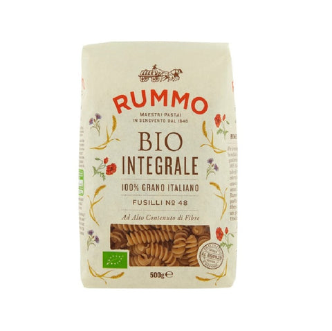 Rummo pasta Rummo Fusilli N°48 Bio Integrale 100 % italienische Weizennudeln 500 g