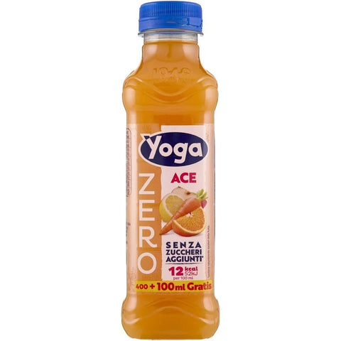 Yoga Ace ZERO Zuckerfreies, glutenfreies Getränk, 12 x 500 ml