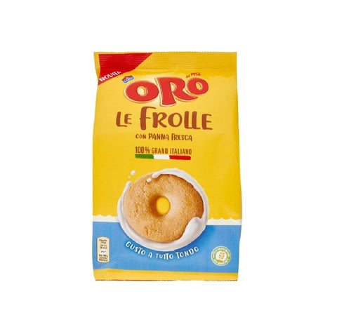 Saiwa Kekse Oro Saiwa Le Frolle con Panna Fresca 300g - Oro Saiwa Biscuits with fresh cream 7622201692384